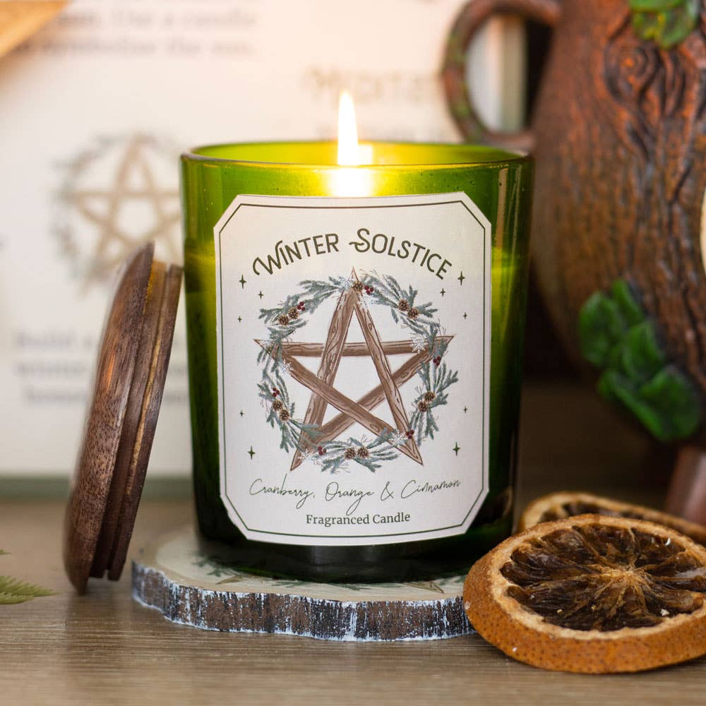 Cranberry, Orange & Cinnamon Winter Solstice Candle