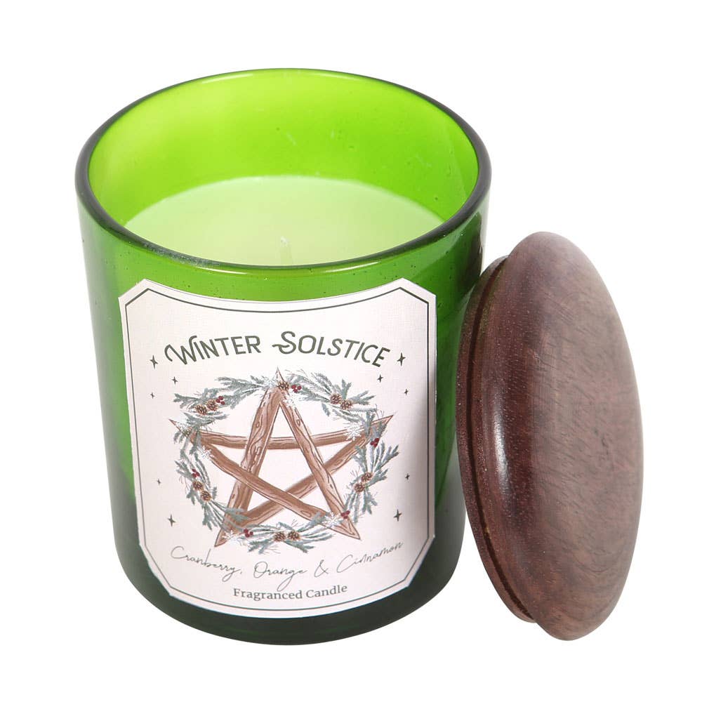 Cranberry, Orange & Cinnamon Winter Solstice Candle