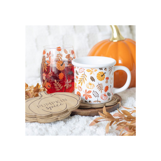 Pumpkin Spice Coaster Set